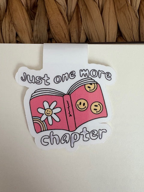 One More Chapter Magnetic Bookmark