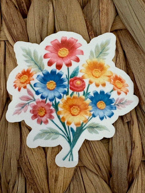 Beautiful Bouquet Sticker