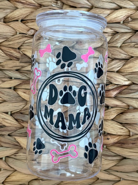 Dog Mama 16oz Acrylic Cup