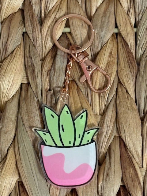 Plant Keychain